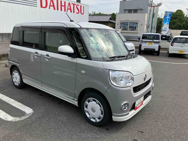 ムーヴキャンバスＧメイクアップリミテッド　ＳＡIII２ＷＤ　ＣＶＴ　６６０ｃｃ　カーナビ　両側電動スライドドア　衝突被害軽減ブレーキ　横滑り防止装置　ＡＢＳ　アイドリングストップ　プッシュボタンスタート　オートエアコン　ベンチシート（福島県）の中古車