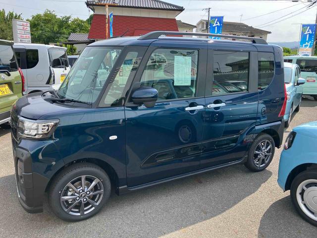 タントファンクロス２ＷＤ　ＣＶＴ　６６０ｃｃ　衝突被害軽減ブレーキ　横滑り防止装置　ＡＢＳ　アイドリングストップ　プッシュボタンスタート　両側電動スライドドア　オートエアコン　前席シートヒーター　全方位モニター用カメラ（福島県）の中古車