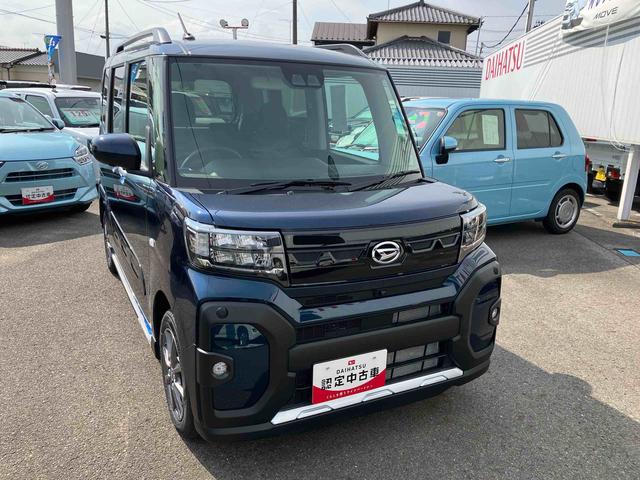 タントファンクロス２ＷＤ　ＣＶＴ　６６０ｃｃ　衝突被害軽減ブレーキ　横滑り防止装置　ＡＢＳ　アイドリングストップ　プッシュボタンスタート　両側電動スライドドア　オートエアコン　前席シートヒーター　全方位モニター用カメラ（福島県）の中古車