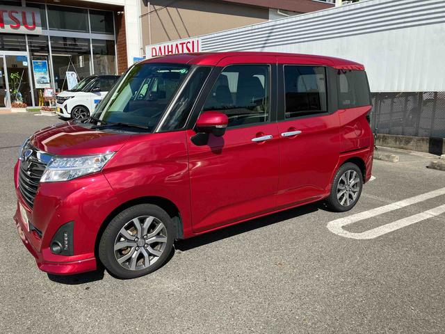 トールカスタムＧ　ターボ　ＳＡIII２ＷＤ　ＣＶＴ　１０００ｃｃ　ターボ　両側電動スライドドア　ＥＴＣ車載器　ナビ　クルーズコントロール　衝突被害軽減ブレーキ　横滑り防止装置　ＡＢＳ　アイドリングストップ　プッシュボタンスタート（福島県）の中古車