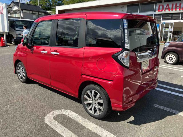 トールカスタムＧ　ターボ　ＳＡIII２ＷＤ　ＣＶＴ　１０００ｃｃ　ターボ　両側電動スライドドア　ＥＴＣ車載器　ナビ　クルーズコントロール　衝突被害軽減ブレーキ　横滑り防止装置　ＡＢＳ　アイドリングストップ　プッシュボタンスタート（福島県）の中古車
