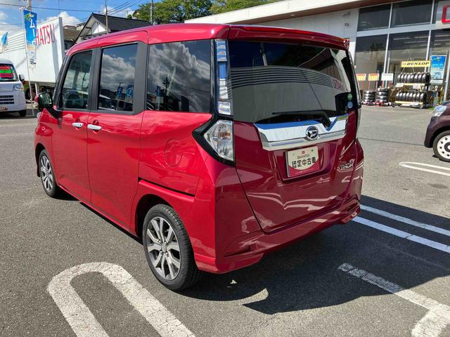 トールカスタムＧ　ターボ　ＳＡIII２ＷＤ　ＣＶＴ　１０００ｃｃ　ターボ　両側電動スライドドア　ＥＴＣ車載器　ナビ　クルーズコントロール　衝突被害軽減ブレーキ　横滑り防止装置　ＡＢＳ　アイドリングストップ　プッシュボタンスタート（福島県）の中古車