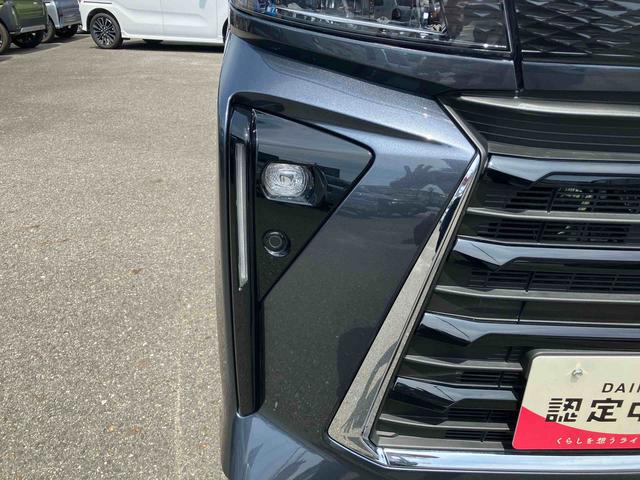 タントカスタムＲＳ２ＷＤ　ＣＶＴ　６６０ｃｃ　両側電動スライドドア　衝突被害軽減ブレーキ　横滑り防止装置　ＡＢＳ　アイドリングストップ　プッシュボタンスタート　オートエアコン　前席シートヒーター　届出済未使用車（福島県）の中古車