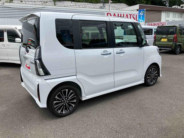タントカスタムＲＳ２ＷＤ　ＣＶＴ　６６０ｃｃ　ターボ　両側電動スライドドア　衝突被害軽減ブレーキ　横滑り防止装置　ＡＢＳ　アイドリングストップ　プッシュボタンスタート　ベンチシート　サイドエアバッグ　オートエアコン（福島県）の中古車