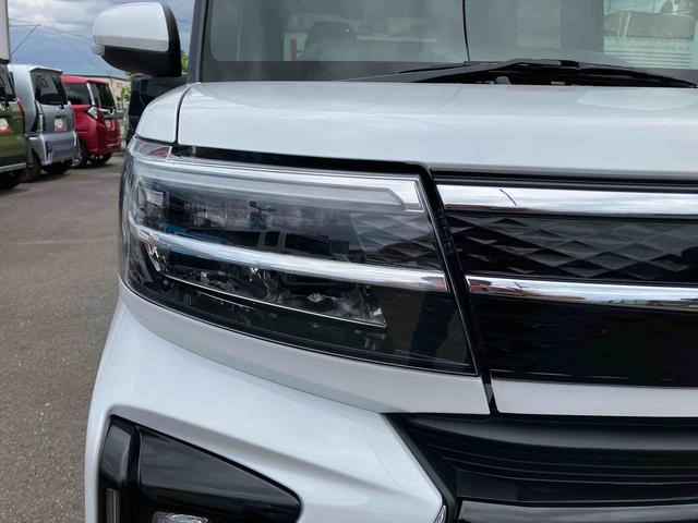 タントカスタムＲＳ２ＷＤ　ＣＶＴ　６６０ｃｃ　ターボ　両側電動スライドドア　衝突被害軽減ブレーキ　横滑り防止装置　ＡＢＳ　アイドリングストップ　プッシュボタンスタート　ベンチシート　サイドエアバッグ　オートエアコン（福島県）の中古車