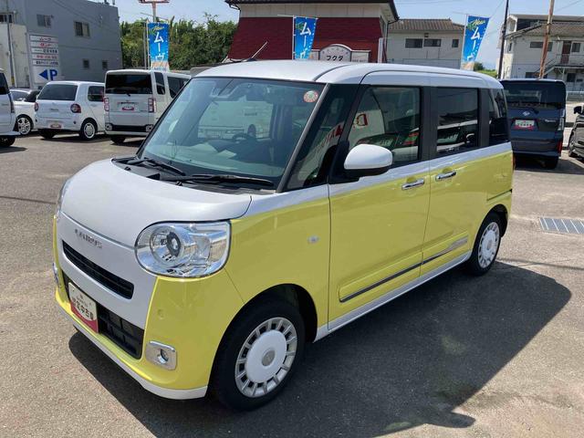 ムーヴキャンバスストライプスＧ２ＷＤ　ＣＶＴ　６６０ｃｃ　両側電動スライドドア　ドライブレコーダー　カーナビ　衝突被害軽減ブレーキ　横滑り防止装置　ＡＢＳ　アイドリングストップ　プッシュボタンスタート　ホットカップホルダー（福島県）の中古車