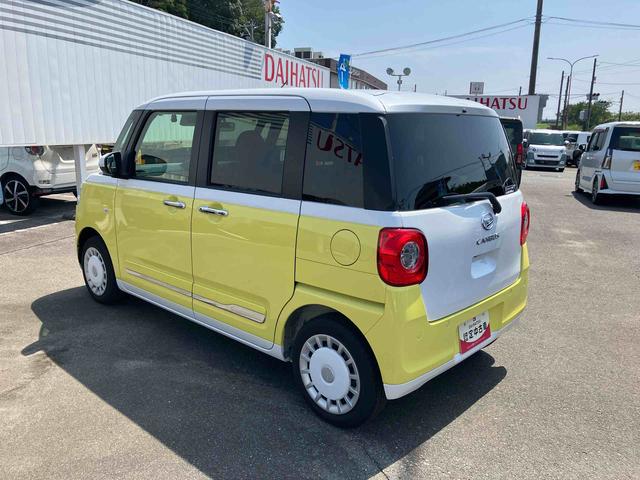 ムーヴキャンバスストライプスＧ２ＷＤ　ＣＶＴ　６６０ｃｃ　両側電動スライドドア　ドライブレコーダー　カーナビ　衝突被害軽減ブレーキ　横滑り防止装置　ＡＢＳ　アイドリングストップ　プッシュボタンスタート　ホットカップホルダー（福島県）の中古車