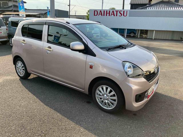 ミライースＸ　３５ｔｈアニバーサリーゴールドエディション　ＳＡ２ＷＤ　ＣＶＴ　６６０ｃｃ　衝突被害軽減ブレーキ　横滑り防止装置　ＡＢＳ　アイドリングストップ　ＣＤオーディオ　ＥＴＣ車載器　マニュアルエアコン（福島県）の中古車