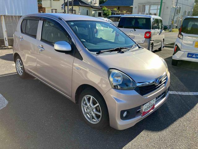 ミライースＸ　ＳＡ２ＷＤ　ＣＶＴ　６６０ｃｃ　衝突被害軽減ブレーキ　横滑り防止装置　ＡＢＳ　運転席・助手席エアバッグ　アイドリングストップ　キーレスエントリー　ワンオーナー車（福島県）の中古車