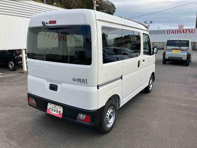 ハイゼットカーゴＤＸ４ＷＤ　ＣＶＴ　６６０ｃｃ　衝突被害軽減ブレーキ　横滑り防止装置　ＡＢＳ　アイドリングストップ　プッシュボタンスタート　両側スライドドア　マニュアルエアコン　パワーステアリング　届出済未使用車（福島県）の中古車