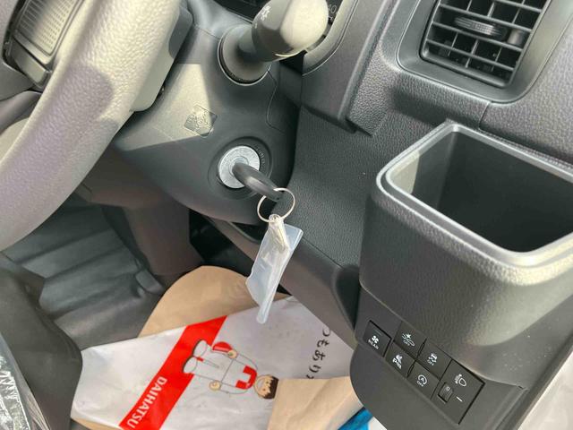 ハイゼットカーゴＤＸ４ＷＤ　ＣＶＴ　６６０ｃｃ　衝突被害軽減ブレーキ　横滑り防止装置　ＡＢＳ　アイドリングストップ　プッシュボタンスタート　両側スライドドア　マニュアルエアコン　パワーステアリング　届出済未使用車（福島県）の中古車