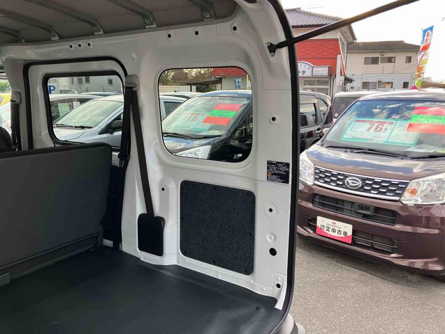 ハイゼットカーゴＤＸ４ＷＤ　ＣＶＴ　６６０ｃｃ　衝突被害軽減ブレーキ　横滑り防止装置　ＡＢＳ　アイドリングストップ　プッシュボタンスタート　両側スライドドア　マニュアルエアコン　パワーステアリング　届出済未使用車（福島県）の中古車