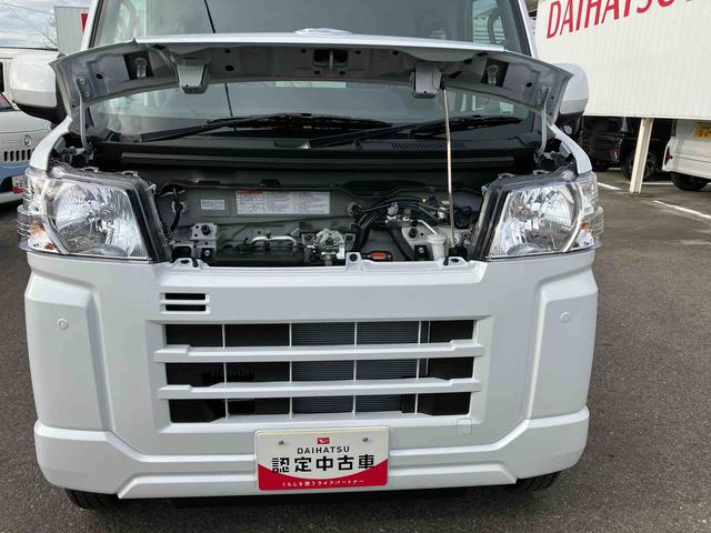 ハイゼットカーゴクルーズターボ４ＷＤ　ＣＶＴ　６６０ｃｃ　両側スライドドア　衝突被害軽減ブレーキ　横滑り防止装置　ＡＢＳ　アイドリングストップ　プッシュボタンスタート　リヤヒーター　前席パワーウィンドウ　届出済未使用車（福島県）の中古車