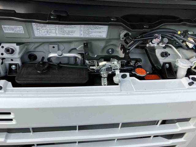 ハイゼットカーゴクルーズターボ４ＷＤ　ＣＶＴ　６６０ｃｃ　両側スライドドア　衝突被害軽減ブレーキ　横滑り防止装置　ＡＢＳ　アイドリングストップ　プッシュボタンスタート　リヤヒーター　前席パワーウィンドウ　届出済未使用車（福島県）の中古車