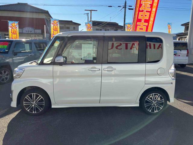 タントカスタムRS トップエディションSA ターボ 車検整備付2WD CVT 660cc ターボ スマートアシスト1 衝突被害軽減ブレーキ 横滑り防止装置 ABS アイドリングストップ プッシュボタンスタート 両側電動スライドドア 車検整備付 ワンオーナー車(福島県)の中古車