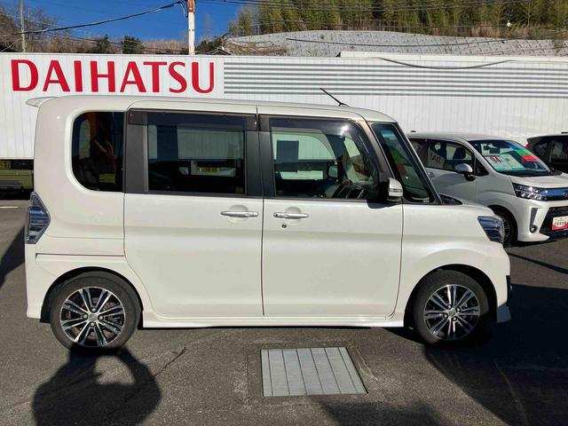 タントカスタムRS トップエディションSA ターボ 車検整備付2WD CVT 660cc ターボ スマートアシスト1 衝突被害軽減ブレーキ 横滑り防止装置 ABS アイドリングストップ プッシュボタンスタート 両側電動スライドドア 車検整備付 ワンオーナー車(福島県)の中古車