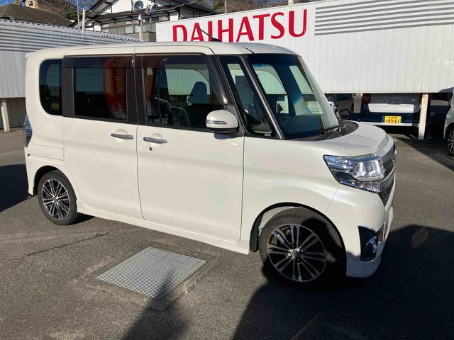 タントカスタムRS トップエディションSA ターボ 車検整備付2WD CVT 660cc ターボ スマートアシスト1 衝突被害軽減ブレーキ 横滑り防止装置 ABS アイドリングストップ プッシュボタンスタート 両側電動スライドドア 車検整備付 ワンオーナー車(福島県)の中古車
