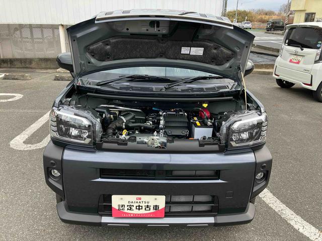 タフトＧターボ　ダーククロムベンチャー２ＷＤ　ＣＶＴ　６６０ｃｃ　衝突被害軽減ブレーキ　横滑り防止装置　ＡＢＳ　アイドリングストップ　プッシュボタンスタート　ディスプレイオーディオ　クルーズコントロール　届出済未使用車（福島県）の中古車