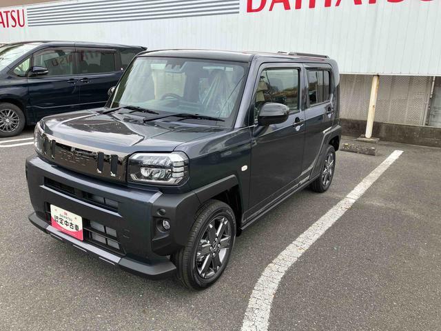 タフトＧターボ　ダーククロムベンチャー２ＷＤ　ＣＶＴ　６６０ｃｃ　衝突被害軽減ブレーキ　横滑り防止装置　ＡＢＳ　アイドリングストップ　プッシュボタンスタート　ディスプレイオーディオ　クルーズコントロール　届出済未使用車（福島県）の中古車