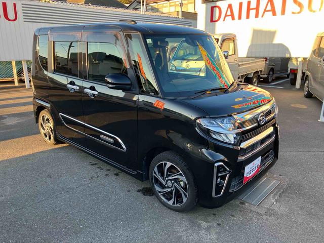 タントカスタムＲＳスタイルセレクション　ターボ　車検整備付２ＷＤ　ＣＶＴ　６６０ｃｃ　ターボ　ナビ　クルーズコントロール　衝突被害軽減ブレーキ　横滑り防止装置　ＡＢＳ　両側電動スライドドア　アイドリングストップ　プッシュボタンスタート　車検整備付（福島県）の中古車