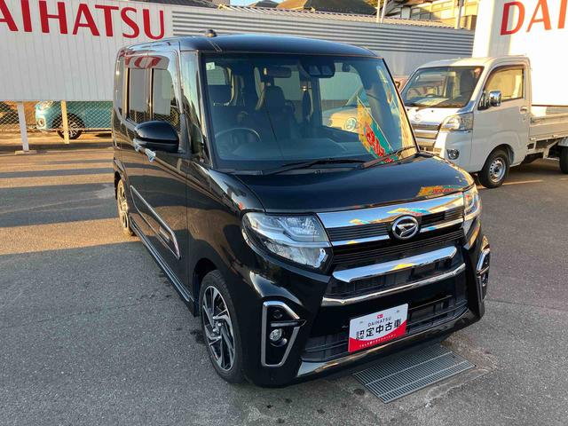 タントカスタムＲＳスタイルセレクション　ターボ　車検整備付２ＷＤ　ＣＶＴ　６６０ｃｃ　ターボ　ナビ　クルーズコントロール　衝突被害軽減ブレーキ　横滑り防止装置　ＡＢＳ　両側電動スライドドア　アイドリングストップ　プッシュボタンスタート　車検整備付（福島県）の中古車