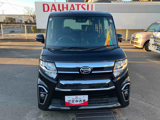 タントカスタムＲＳスタイルセレクション　ターボ　車検整備付２ＷＤ　ＣＶＴ　６６０ｃｃ　ターボ　ナビ　クルーズコントロール　衝突被害軽減ブレーキ　横滑り防止装置　ＡＢＳ　両側電動スライドドア　アイドリングストップ　プッシュボタンスタート　車検整備付（福島県）の中古車