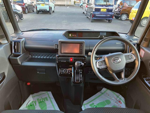 タントカスタムＲＳスタイルセレクション　ターボ　車検整備付２ＷＤ　ＣＶＴ　６６０ｃｃ　ターボ　ナビ　クルーズコントロール　衝突被害軽減ブレーキ　横滑り防止装置　ＡＢＳ　両側電動スライドドア　アイドリングストップ　プッシュボタンスタート　車検整備付（福島県）の中古車