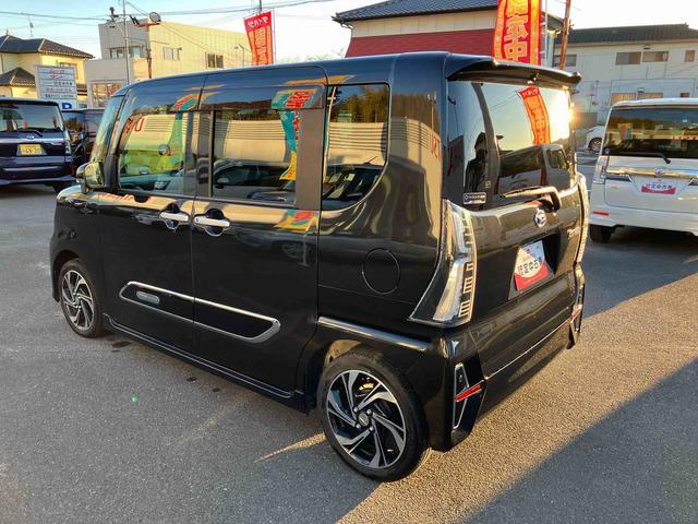 タントカスタムＲＳスタイルセレクション　ターボ　車検整備付２ＷＤ　ＣＶＴ　６６０ｃｃ　ターボ　ナビ　クルーズコントロール　衝突被害軽減ブレーキ　横滑り防止装置　ＡＢＳ　両側電動スライドドア　アイドリングストップ　プッシュボタンスタート　車検整備付（福島県）の中古車