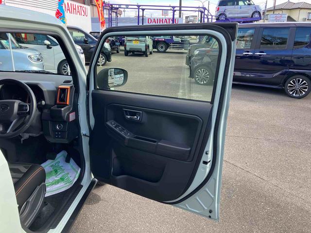 タフトGターボ 車検整備付2WD CVT 660cc ディスプレイオーディオ 衝突被害軽減ブレーキ 横滑り防止装置 ABS アイドリングストップ プッシュボタンスタート クルーズコントロール 前席シートヒーター 車検整備付(福島県)の中古車