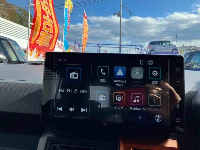 タフトGターボ 車検整備付2WD CVT 660cc ディスプレイオーディオ 衝突被害軽減ブレーキ 横滑り防止装置 ABS アイドリングストップ プッシュボタンスタート クルーズコントロール 前席シートヒーター 車検整備付(福島県)の中古車