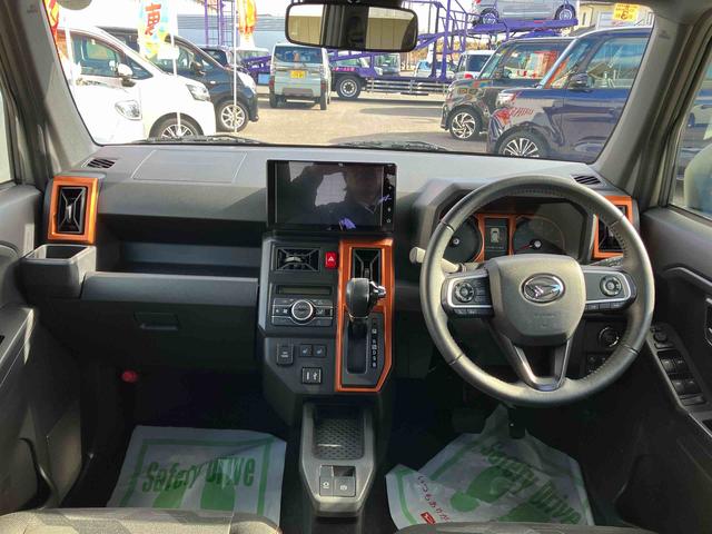 タフトGターボ 車検整備付2WD CVT 660cc ディスプレイオーディオ 衝突被害軽減ブレーキ 横滑り防止装置 ABS アイドリングストップ プッシュボタンスタート クルーズコントロール 前席シートヒーター 車検整備付(福島県)の中古車