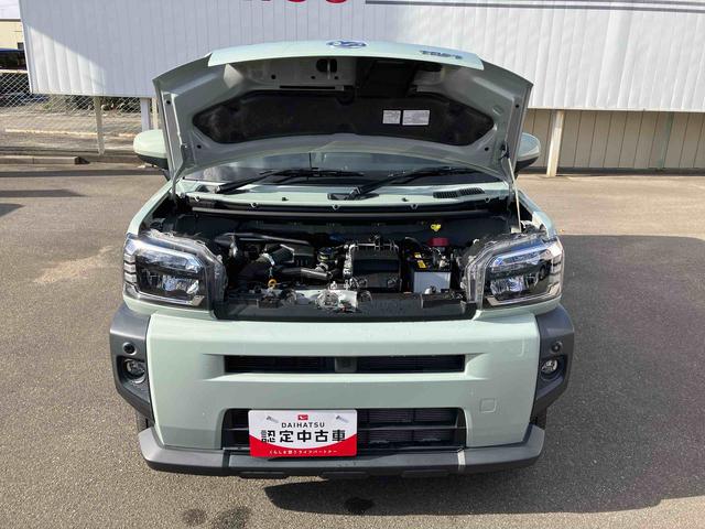 タフトGターボ 車検整備付2WD CVT 660cc ディスプレイオーディオ 衝突被害軽減ブレーキ 横滑り防止装置 ABS アイドリングストップ プッシュボタンスタート クルーズコントロール 前席シートヒーター 車検整備付(福島県)の中古車