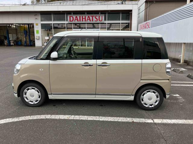 ムーヴキャンバスＸリミテッドメイクアップ　ＳＡII　４ＷＤ　車検整備付４ＷＤ　ＣＶＴ　６６０ｃｃ　ナビ　ＥＴＣ車載器　両側電動スライドドア　衝突被害軽減ブレーキ　横滑り防止装置　ＡＢＳ　アイドリングストップ　プッシュボタンスタート　車検整備付　ワンオーナー車（福島県）の中古車