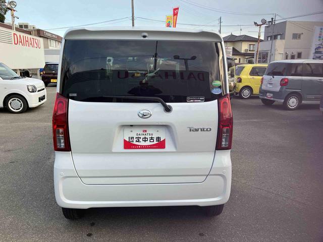 タントXターボ 車検整備付2WD CVT 660cc 両側スライドドア ナビ ドラレコ クルコン 衝突被害軽減ブレーキ 横滑り防止装置 ABS アイドリングストップ プッシュボタンスタート 車検整備付 ワンオーナー車(福島県)の中古車
