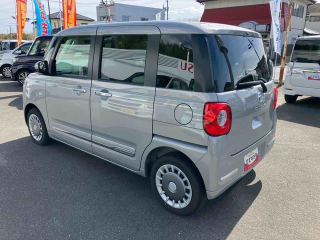 ムーヴキャンバスセオリーＧターボ２ＷＤ　ＣＶＴ　６６０ｃｃ　ナビ　クルーズコントロール　衝突被害軽減ブレーキ　横滑り防止装置　ＡＢＳ　アイドリングストップ　プッシュボタンスタート　両側電動スライドドア　ホットカップホルダー（福島県）の中古車