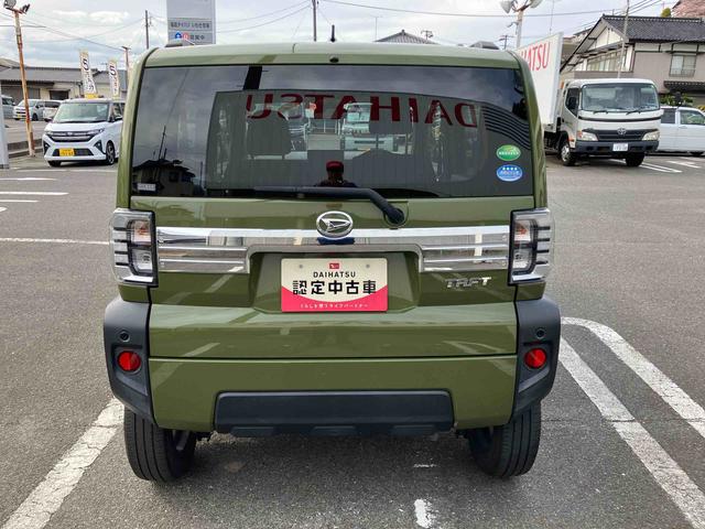 タフトGターボ 車検整備付2WD CVT 660cc 衝突被害軽減ブレーキ 横滑り防止装置 ABS アイドリングストップ プッシュボタンスタート ディスプレイオーディオ クルーズコントロール 前席シートヒーター 車検整備付(福島県)の中古車