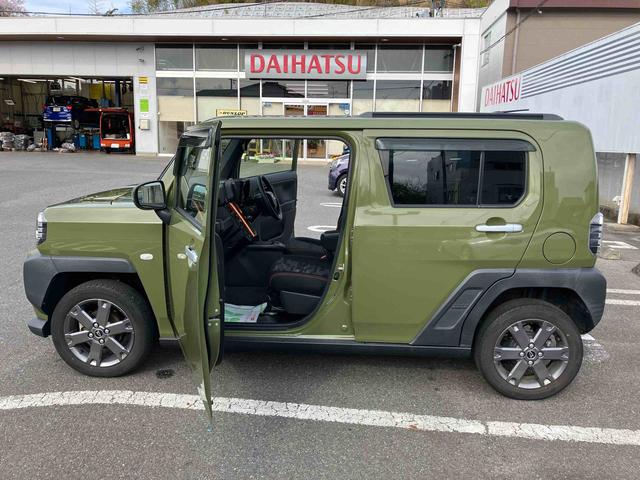 タフトGターボ 車検整備付2WD CVT 660cc 衝突被害軽減ブレーキ 横滑り防止装置 ABS アイドリングストップ プッシュボタンスタート ディスプレイオーディオ クルーズコントロール 前席シートヒーター 車検整備付(福島県)の中古車