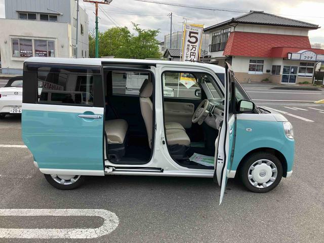 ムーヴキャンバスＸリミテッド　ＳＡIII２ＷＤ　ＣＶＴ　６６０ｃｃ　ナビ　両側電動スライドドア　衝突被害軽減ブレーキ　横滑り防止装置　ＡＢＳ　アイドリングストップ　プッシュボタンスタート　オートエアコン（福島県）の中古車