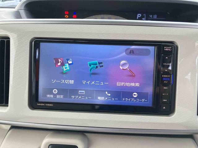 ムーヴキャンバスＸリミテッド　ＳＡIII２ＷＤ　ＣＶＴ　６６０ｃｃ　ナビ　両側電動スライドドア　衝突被害軽減ブレーキ　横滑り防止装置　ＡＢＳ　アイドリングストップ　プッシュボタンスタート　オートエアコン（福島県）の中古車