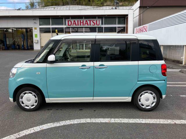 ムーヴキャンバスＸリミテッド　ＳＡIII２ＷＤ　ＣＶＴ　６６０ｃｃ　ナビ　両側電動スライドドア　衝突被害軽減ブレーキ　横滑り防止装置　ＡＢＳ　アイドリングストップ　プッシュボタンスタート　オートエアコン（福島県）の中古車