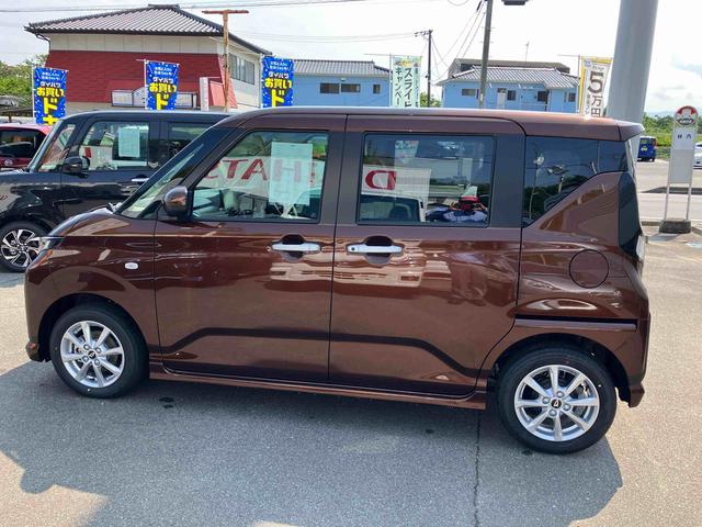 ムーヴＧ２ＷＤ　ＣＶＴ　６６０ｃｃ　ディスプレイオーディオ　バックモニター　片側電動両側スライドドア　衝突被害軽減ブレーキ　横滑り防止装置　ＡＢＳ　サイドエアバッグ　アイドリングストップ　プッシュボタン（福島県）の中古車