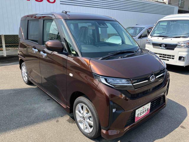 ムーヴＧ２ＷＤ　ＣＶＴ　６６０ｃｃ　ディスプレイオーディオ　バックモニター　片側電動両側スライドドア　衝突被害軽減ブレーキ　横滑り防止装置　ＡＢＳ　サイドエアバッグ　アイドリングストップ　プッシュボタン（福島県）の中古車