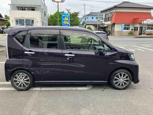 ムーヴカスタム Xリミテッド SAIII2WD CVT ナビ ETC車載器 アイドリングストップ 衝突被害軽減ブレーキ 横滑り防止機能 オートライト LEDヘッドライト プッシュボタンスタート キーフリー フォグランプ(福島県)の中古車