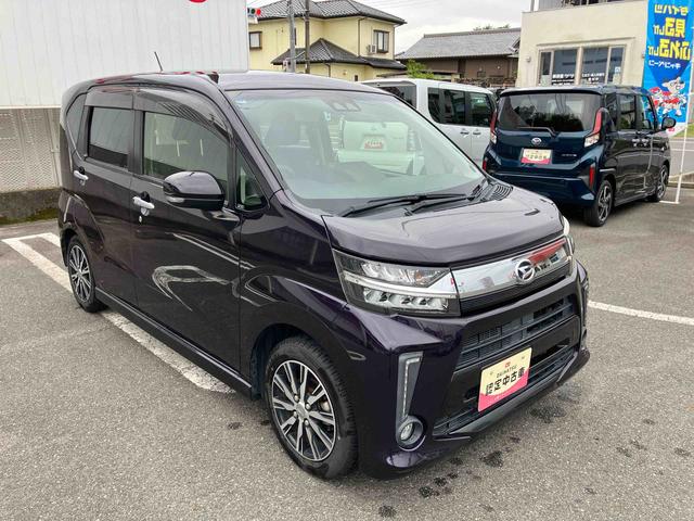 ムーヴカスタム Xリミテッド SAIII2WD CVT ナビ ETC車載器 アイドリングストップ 衝突被害軽減ブレーキ 横滑り防止機能 オートライト LEDヘッドライト プッシュボタンスタート キーフリー フォグランプ(福島県)の中古車