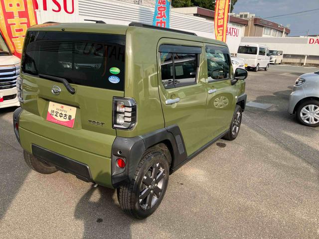 タフトＧターボ２ＷＤ　６６０ｃｃ　ＣＶＴ　７インチナビ　パノラマモニター　前席シートヒーター　衝突被害軽減ブレーキ　電動パーキングブレーキ　プッシュボタンスタート　アイドリングストップ（福島県）の中古車