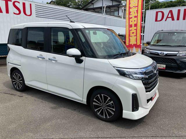 トールカスタムＧ　ターボ２ＷＤ　ＣＶＴ　１０００ｃｃ　ディスプレイオーディオ　パノラマモニター　ドラレコ　ＥＴＣ車載器　両側電動スライドドア　衝突被害軽減ブレーキ　横滑り防止機能　アイドリングストップ（福島県）の中古車