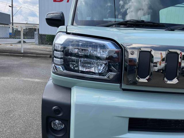 タフトＧターボ　ダーククロムベンチャー２ＷＤ　ＣＶＴ　６６０ｃｃ　ディスプレイオーディオ　バックカメラ　クルーズコントロール　前席シートヒーター　衝突被害軽減ブレーキ　横滑り防止機能　アイドリングストップ　ＬＥＤヘッドライト（福島県）の中古車