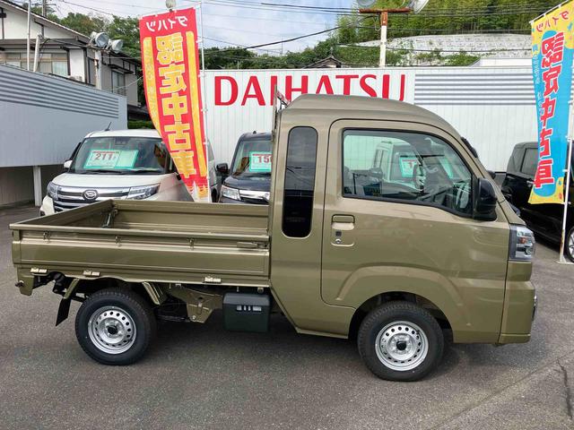 ハイゼットトラックジャンボエクストラ４ＷＤ　ＭＴ　６６０ｃｃ　衝突被害軽減ブレーキ　横滑り防止機能　コーナーセンサー　アイドリングストップ　プッシュボタンスタート　オートライト　マニュアルエアコン　フォグランプ　ＬＥＤヘッドライト（福島県）の中古車