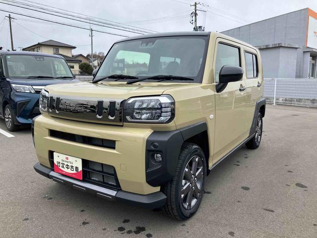 タフトＧ　ダーククロムベンチャー４ＷＤ　ＣＶＴ　衝突被害軽減ブレーキ　横滑り防止装置　ＡＢＳ　アイドリングストップ　プッシュボタンスタート　スカイフィールトップ　オートエアコン　前席シートヒーター　オートマチックハイビーム（福島県）の中古車