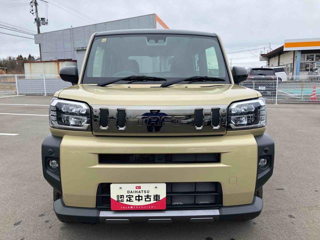 タフトＧ　ダーククロムベンチャー４ＷＤ　ＣＶＴ　衝突被害軽減ブレーキ　横滑り防止装置　ＡＢＳ　アイドリングストップ　プッシュボタンスタート　スカイフィールトップ　オートエアコン　前席シートヒーター　オートマチックハイビーム（福島県）の中古車